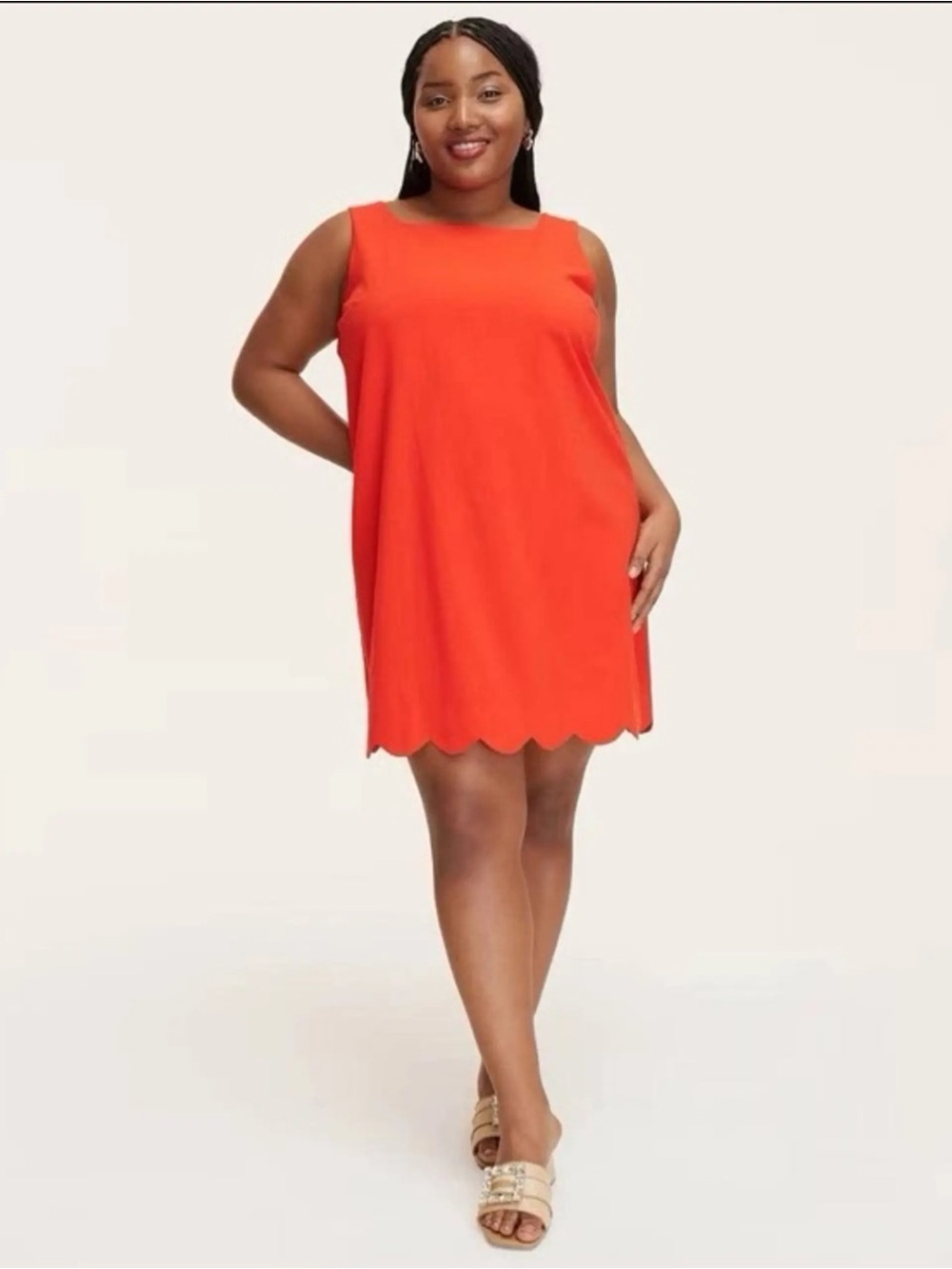 kate spade x Target Bright Red Sleeveless Shift Dress